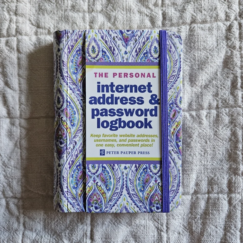 Password logbook (0726)